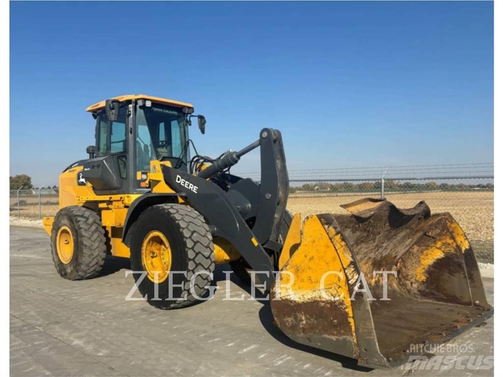 John Deere & CO. 544L Naudoti ratiniai krautuvai