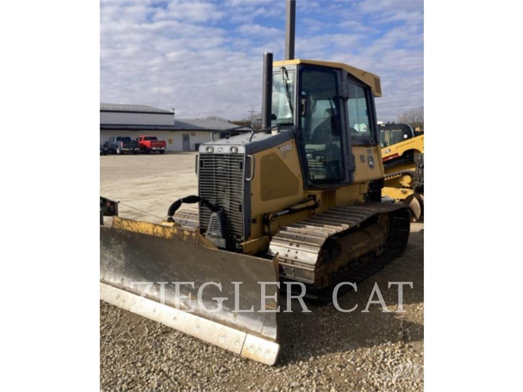 John Deere & CO. 550J Vikšriniai buldozeriai