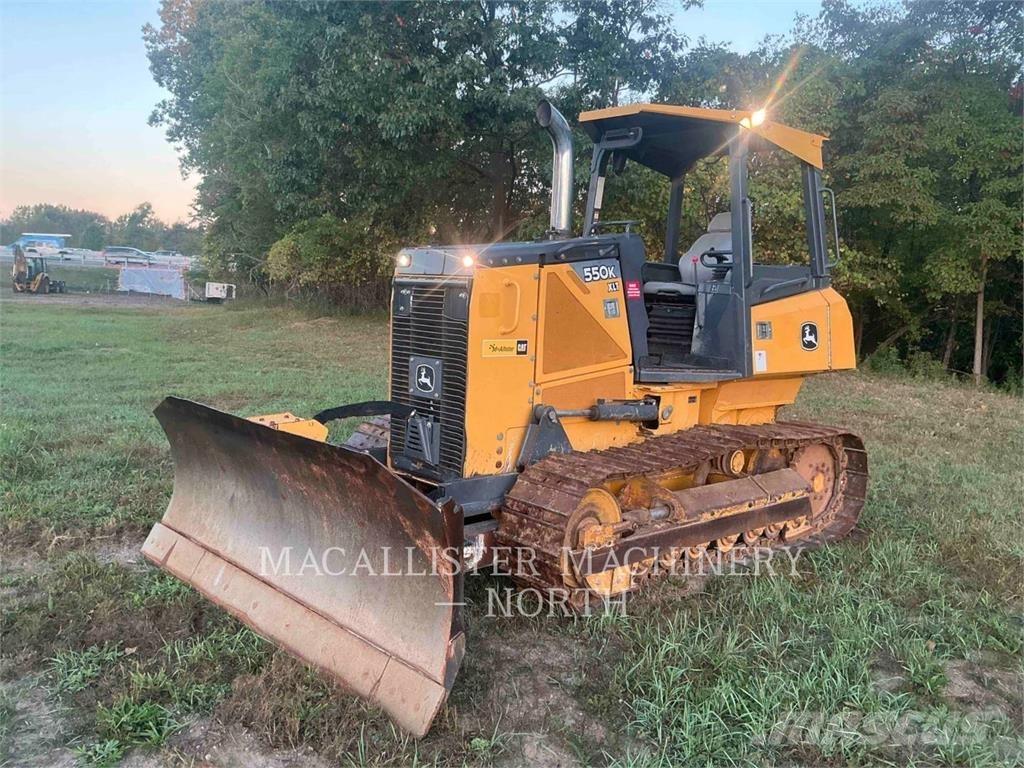 John Deere & CO. 550K XLT Vikšriniai buldozeriai