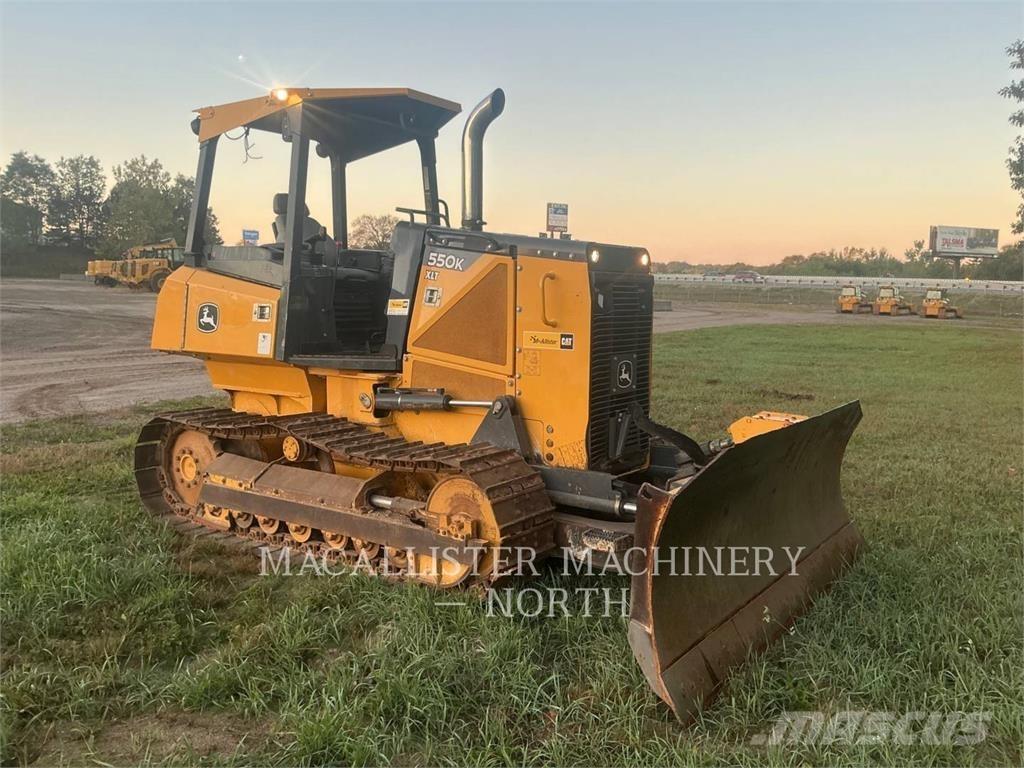 John Deere & CO. 550K XLT Vikšriniai buldozeriai
