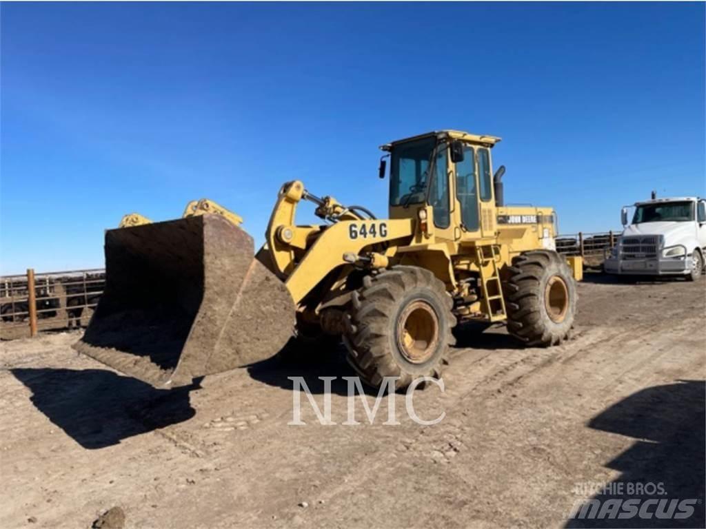John Deere & CO. 644G Naudoti ratiniai krautuvai