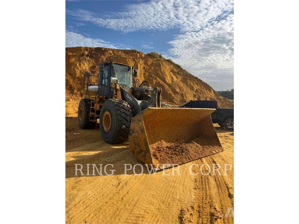 John Deere & CO. 744K Naudoti ratiniai krautuvai