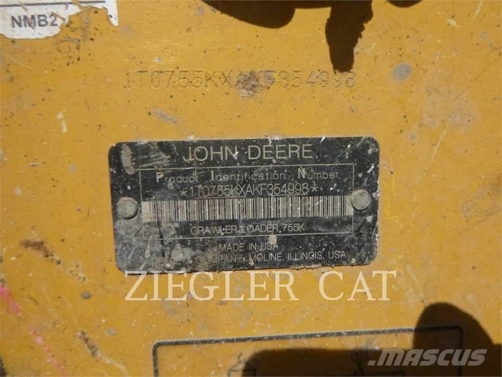 John Deere & CO. 755K Vikšriniai krautuvai