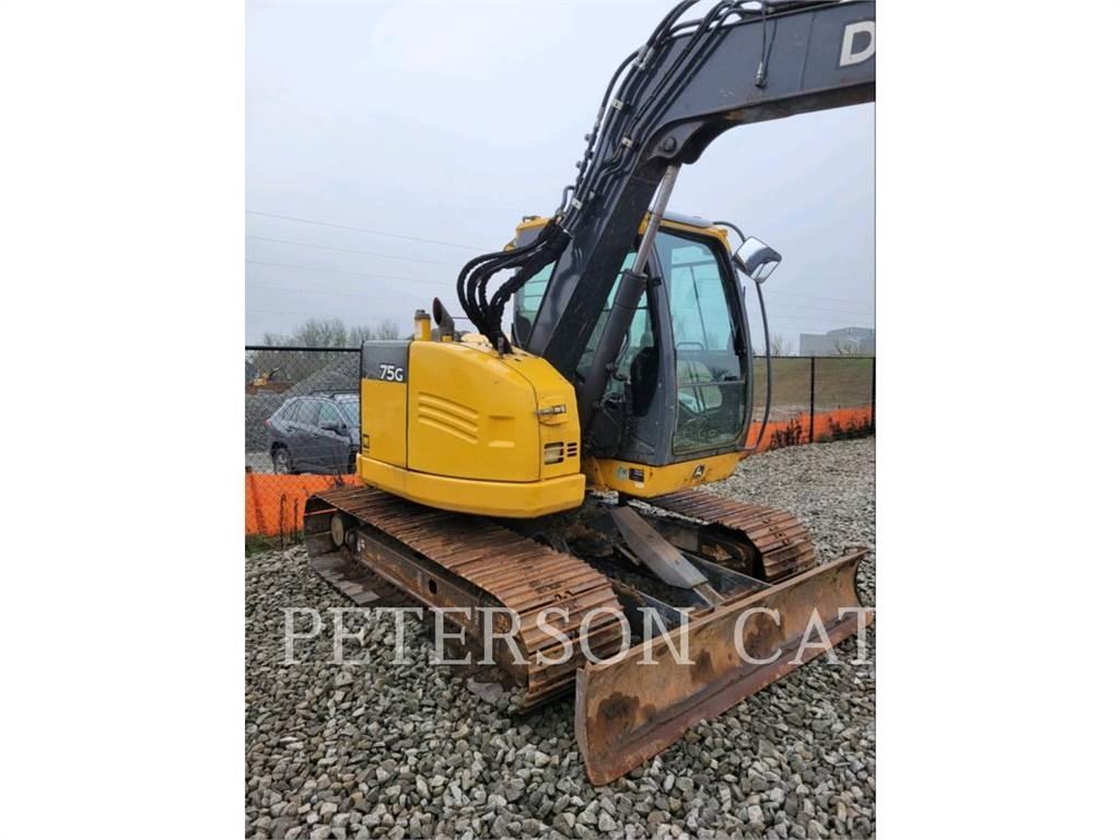 John Deere & CO. 75G Vikšriniai ekskavatoriai