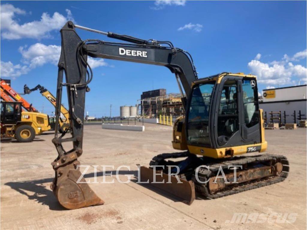 John Deere & CO. 75G Vikšriniai ekskavatoriai