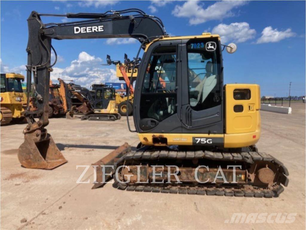 John Deere & CO. 75G Vikšriniai ekskavatoriai