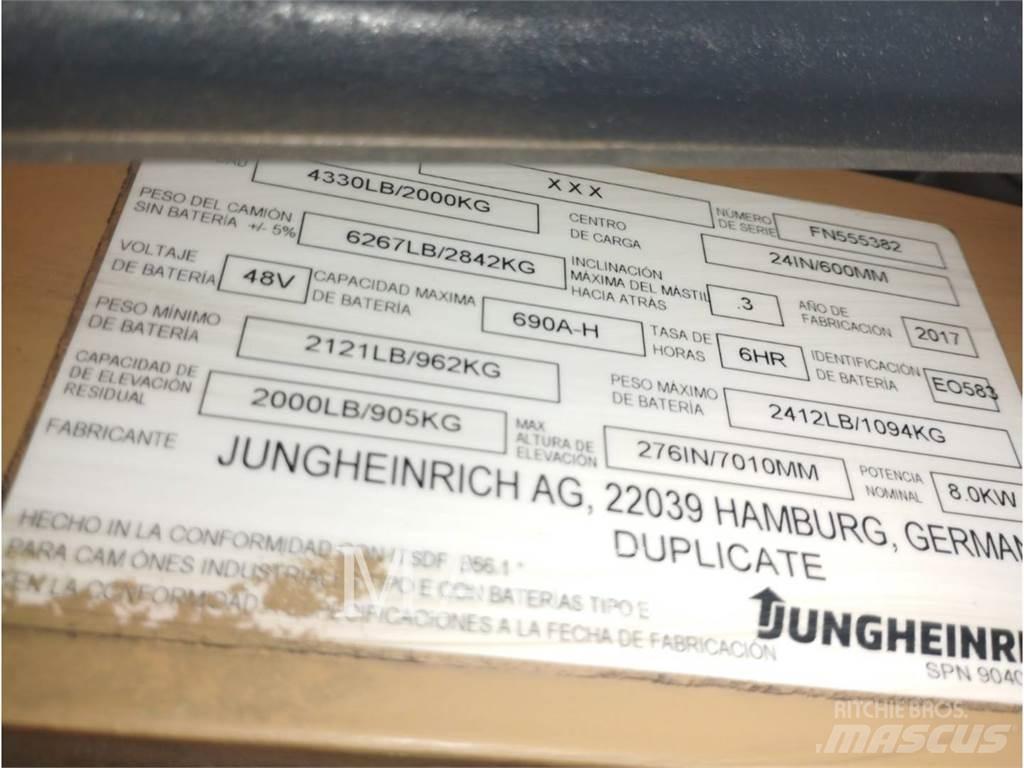 Jungheinrich 2ET4000 Šakiniai krautuvai - Kita