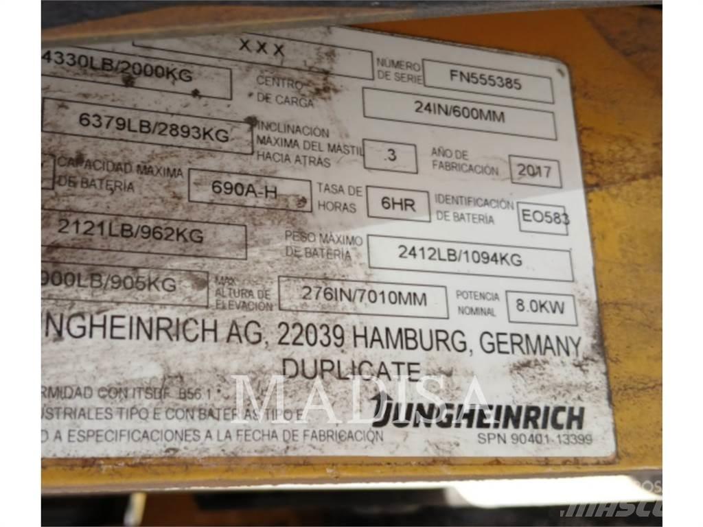 Jungheinrich 2ET4000-48 Šakiniai krautuvai - Kita