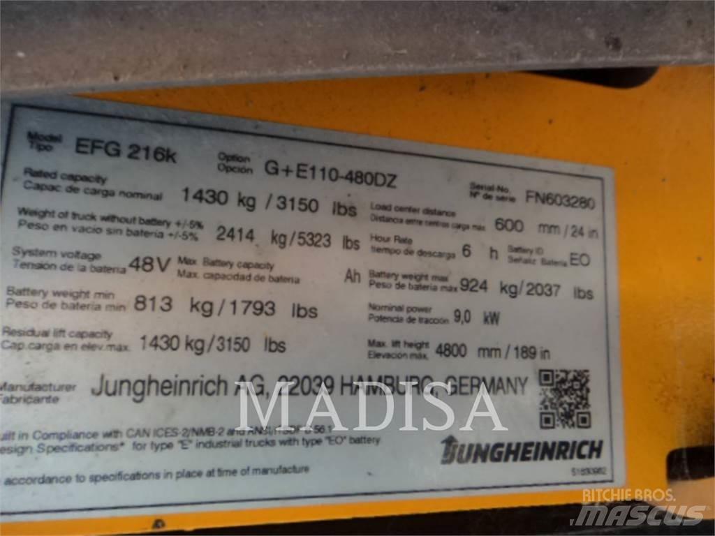Jungheinrich EFG216K Šakiniai krautuvai - Kita