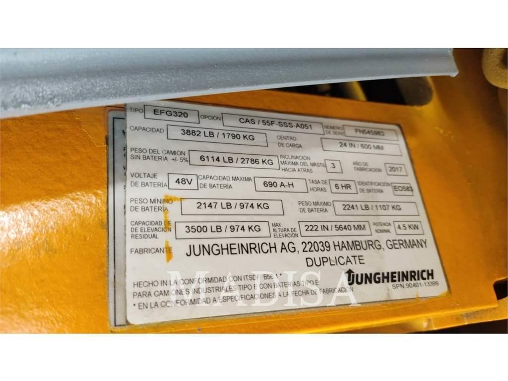 Jungheinrich EFG320-48V Šakiniai krautuvai - Kita