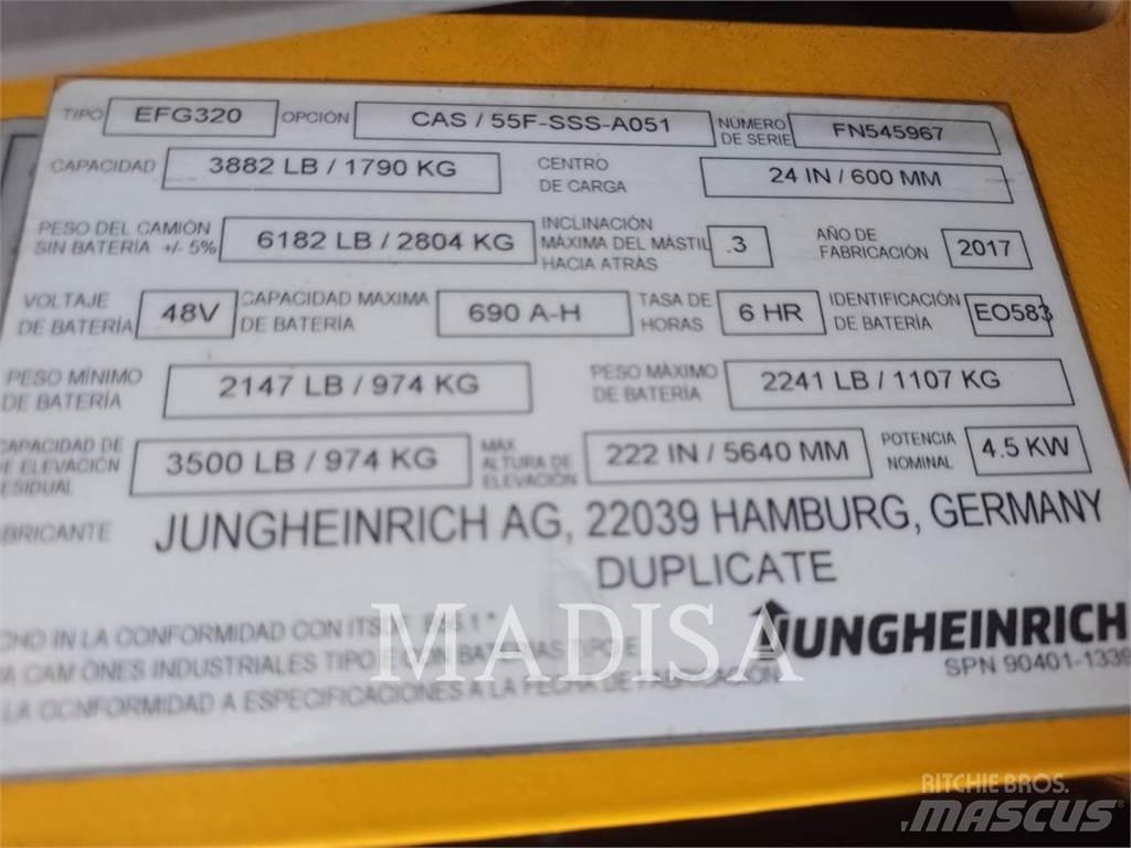 Jungheinrich EFG320-48V Šakiniai krautuvai - Kita