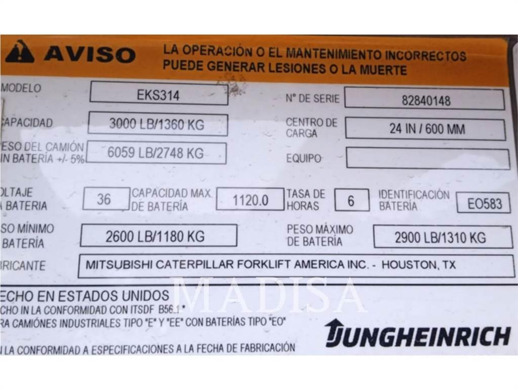 Jungheinrich EKS 314 Šakiniai krautuvai - Kita