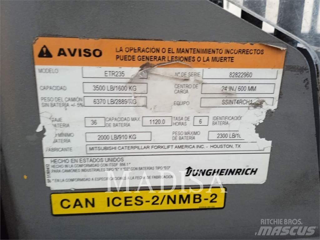 Jungheinrich ETR 235 Elektriniai šakiniai krautuvai