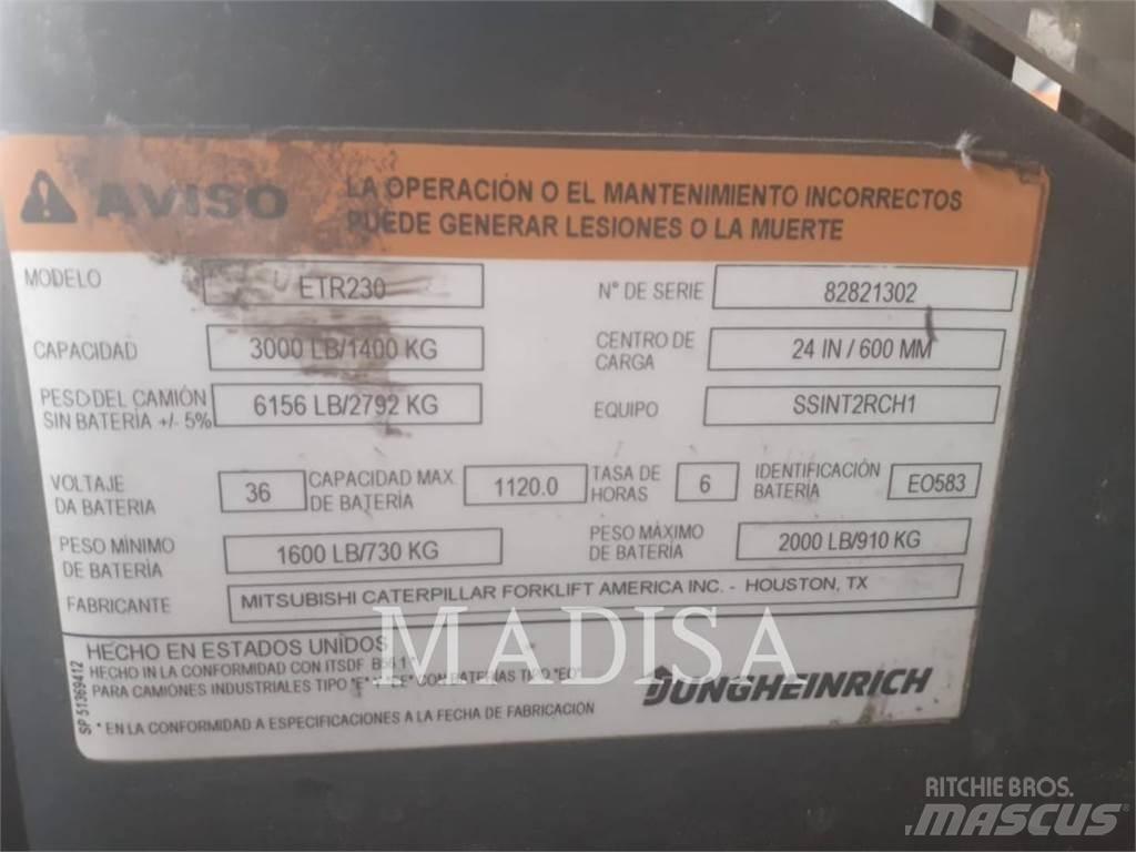Jungheinrich ETR230D Elektriniai šakiniai krautuvai