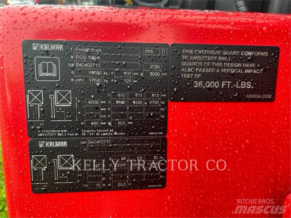 Kalmar DCG100-6 Dyzeliniai krautuvai