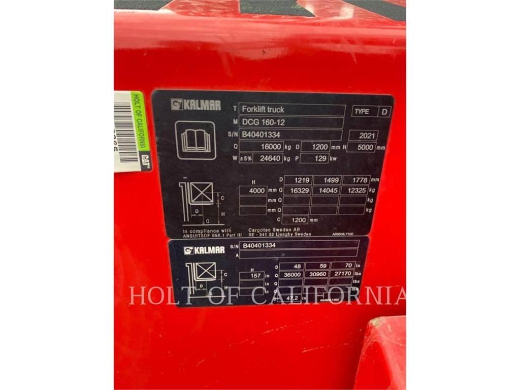 Kalmar DCG160-12 Šakiniai krautuvai - Kita
