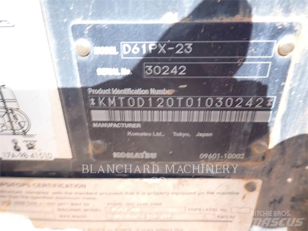 Komatsu D61PX-23 Vikšriniai buldozeriai