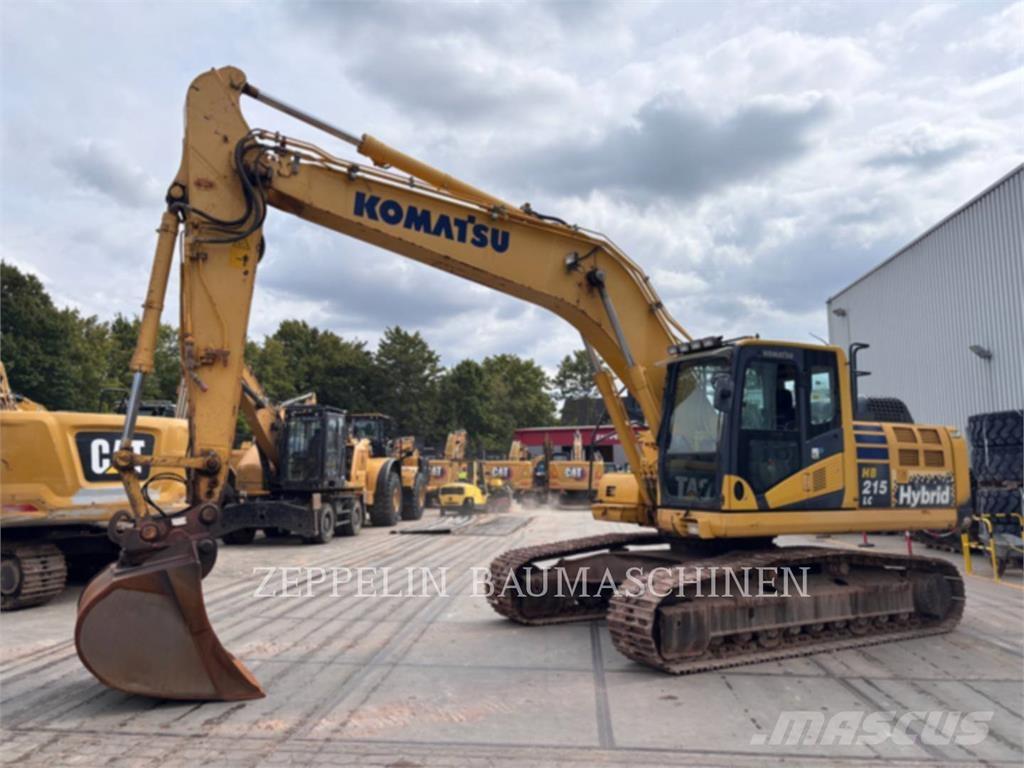 Komatsu HB215LC-2 Vikšriniai ekskavatoriai