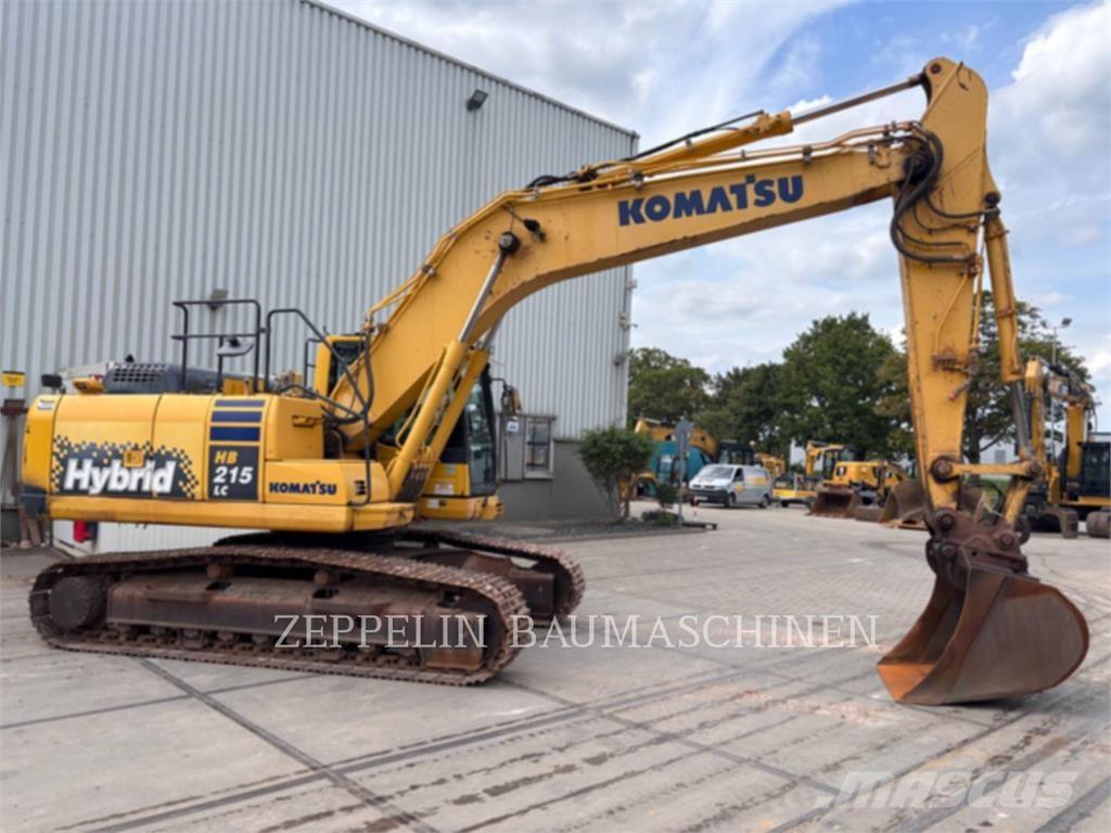 Komatsu HB215LC-2 Vikšriniai ekskavatoriai