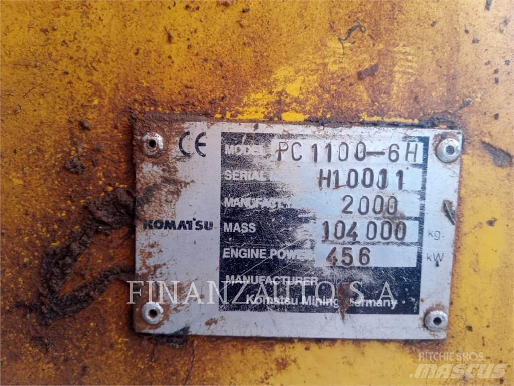 Komatsu PC 1100SP Vikšriniai ekskavatoriai