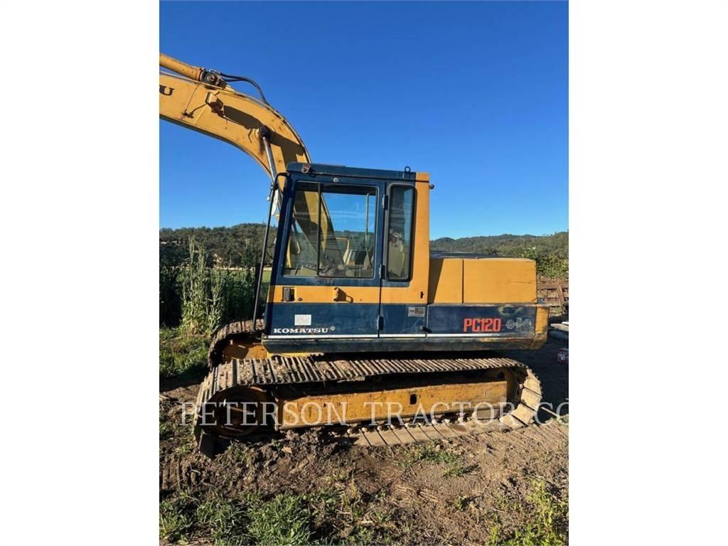 Komatsu PC120 Vikšriniai ekskavatoriai