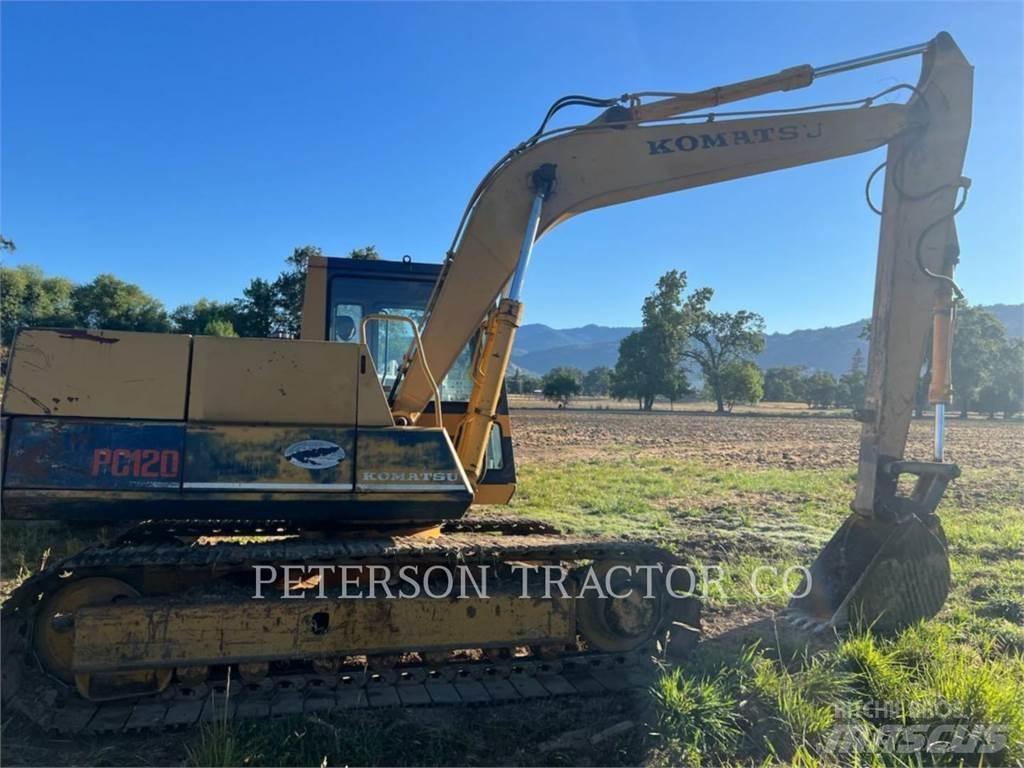 Komatsu PC120 Vikšriniai ekskavatoriai
