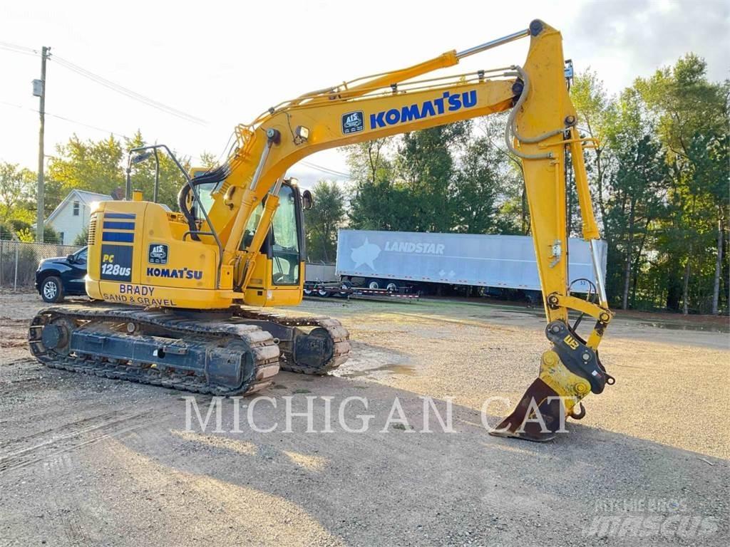 Komatsu PC128US Vikšriniai ekskavatoriai