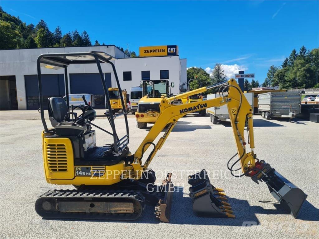 Komatsu PC14R HS Vikšriniai ekskavatoriai