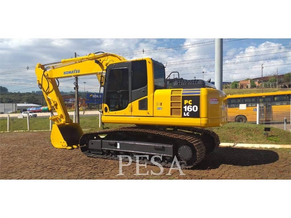 Komatsu PC160LC Vikšriniai ekskavatoriai