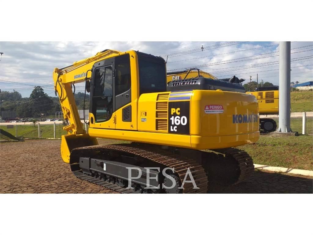 Komatsu PC160LC Vikšriniai ekskavatoriai