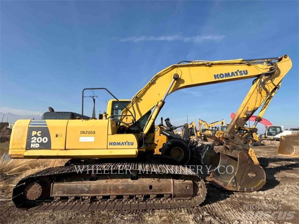 Komatsu PC200-8 Vikšriniai ekskavatoriai