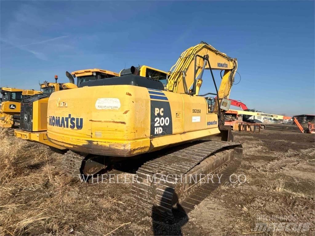 Komatsu PC200-8 Vikšriniai ekskavatoriai