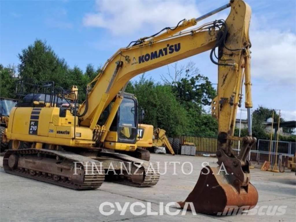 Komatsu PC210 Vikšriniai ekskavatoriai