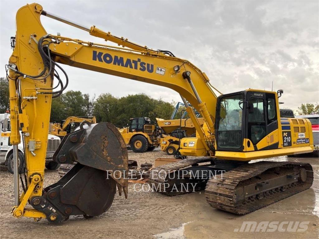 Komatsu PC210 Vikšriniai ekskavatoriai
