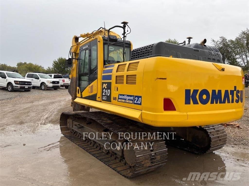 Komatsu PC210 Vikšriniai ekskavatoriai