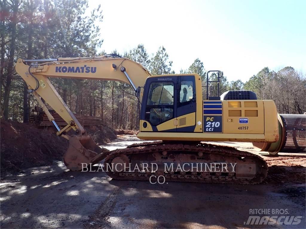Komatsu PC210LCI-10 Vikšriniai ekskavatoriai