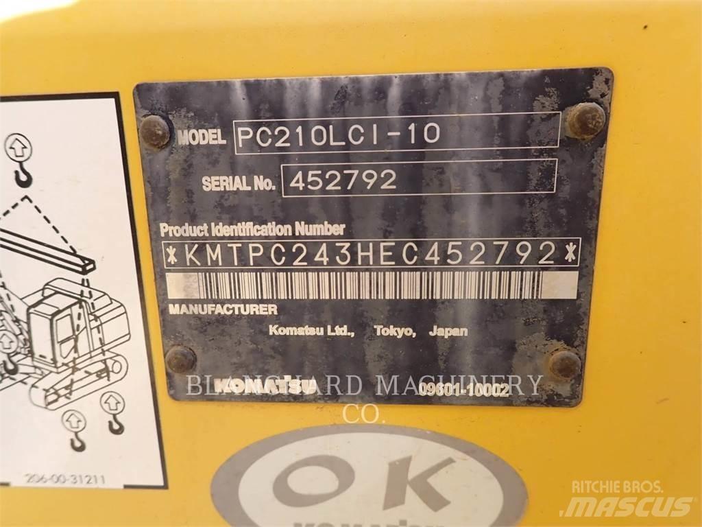 Komatsu PC210LCI-10 Vikšriniai ekskavatoriai