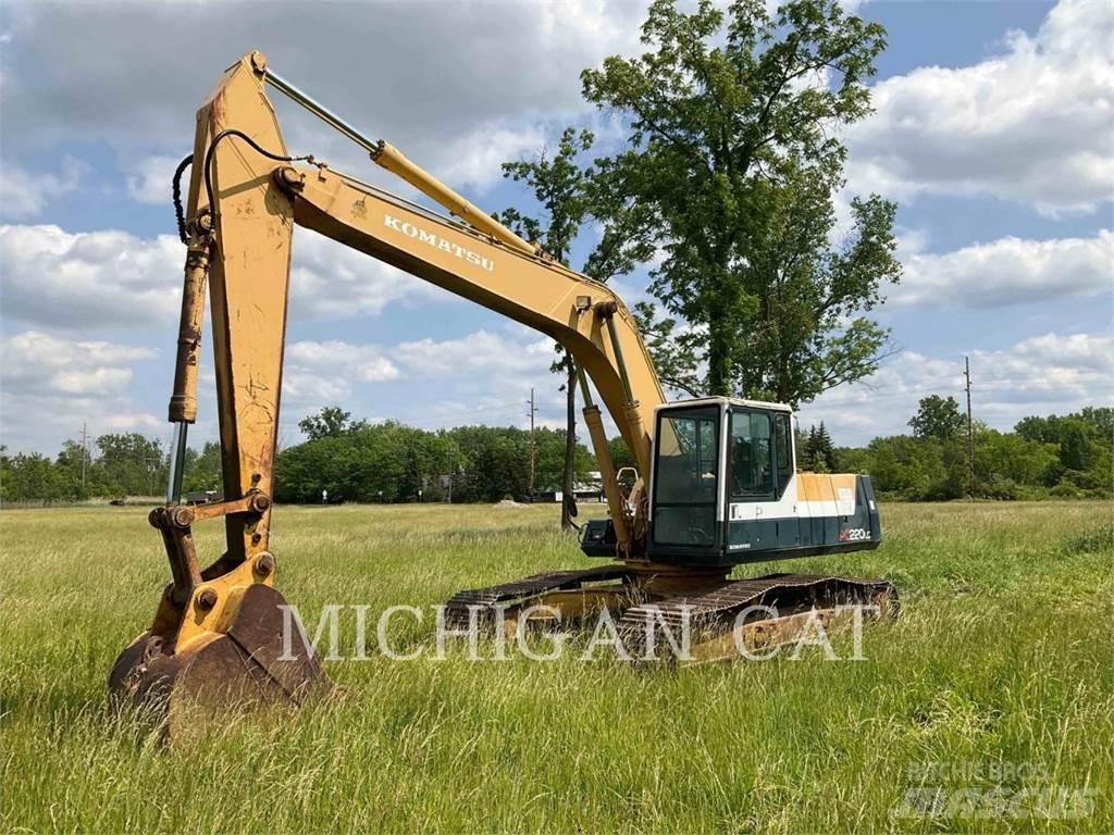 Komatsu PC220 Vikšriniai ekskavatoriai