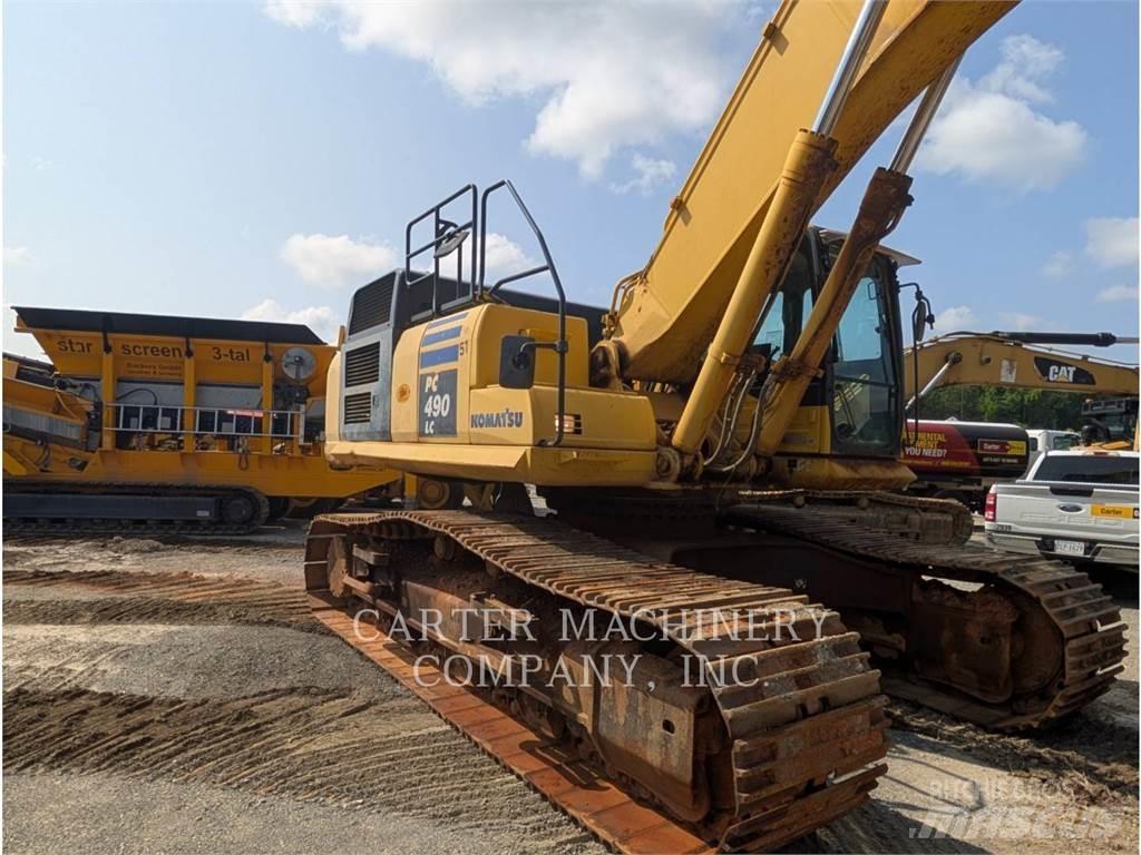 Komatsu PC490-10 Vikšriniai ekskavatoriai