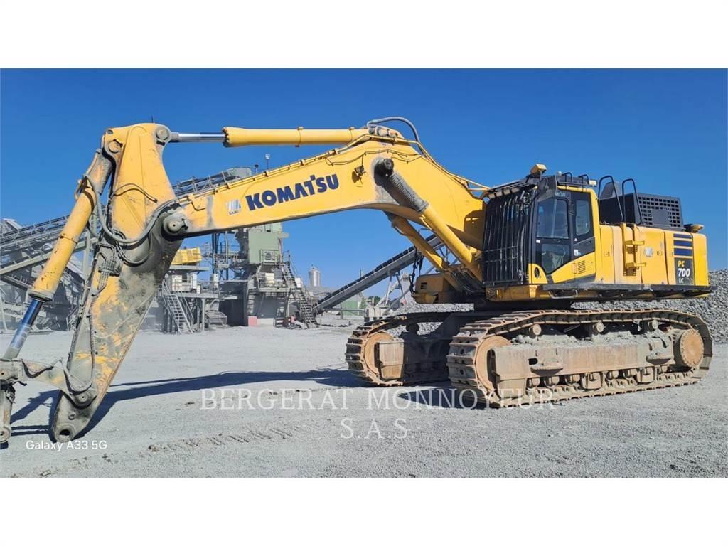 Komatsu PC700LC - 11 Vikšriniai ekskavatoriai