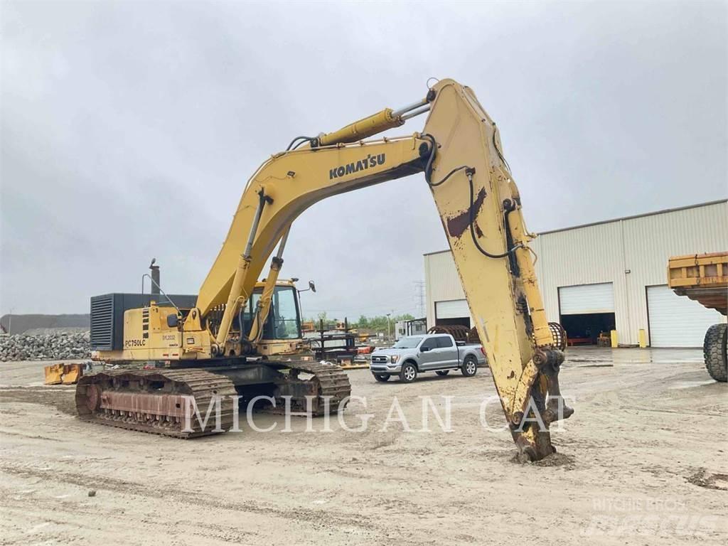 Komatsu PC750LC-6K Vikšriniai ekskavatoriai