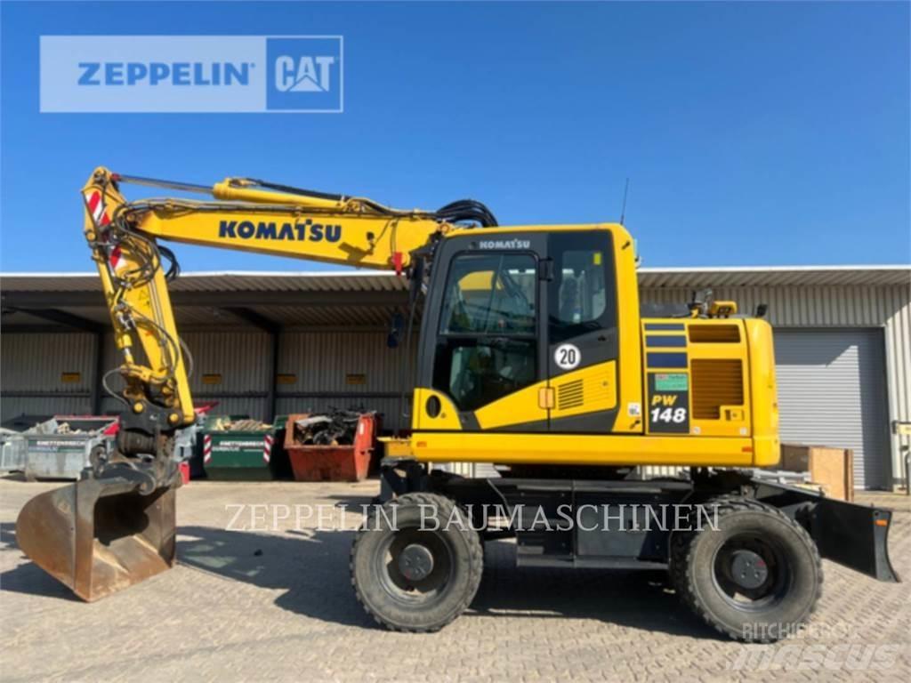 Komatsu PW148-11 Ratiniai ekskavatoriai