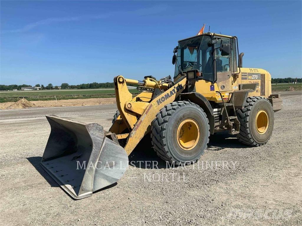 Komatsu WA270-7 Naudoti ratiniai krautuvai