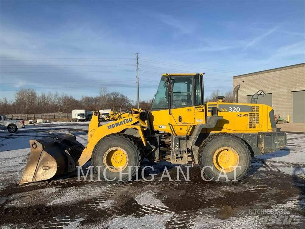 Komatsu WA320-6 Naudoti ratiniai krautuvai