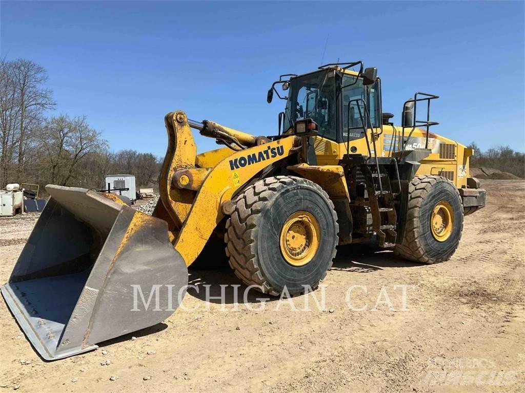 Komatsu WA500-7 Naudoti ratiniai krautuvai