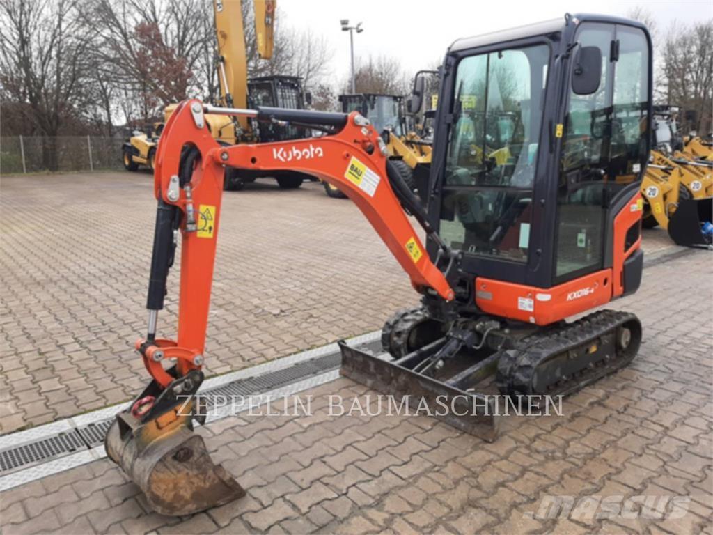Kubota KX016-4 Vikšriniai ekskavatoriai