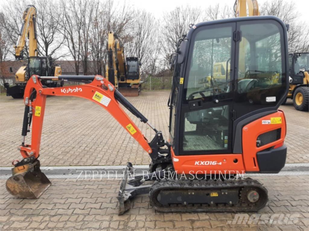 Kubota KX016-4 Vikšriniai ekskavatoriai