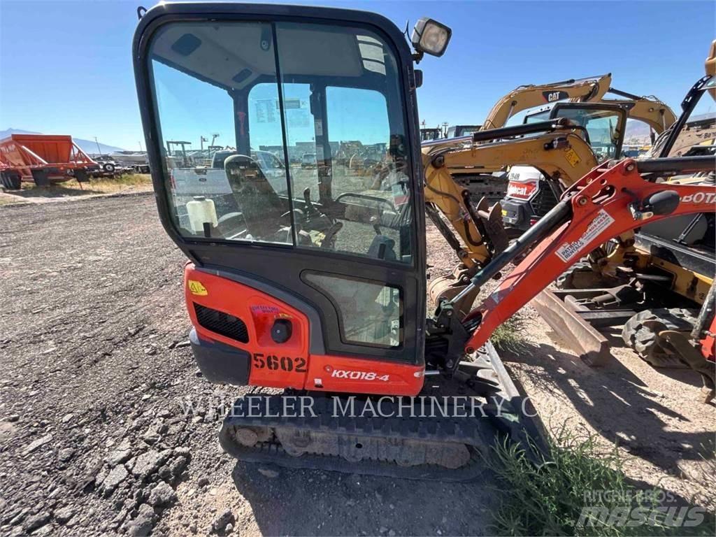 Kubota KX018-4 Vikšriniai ekskavatoriai