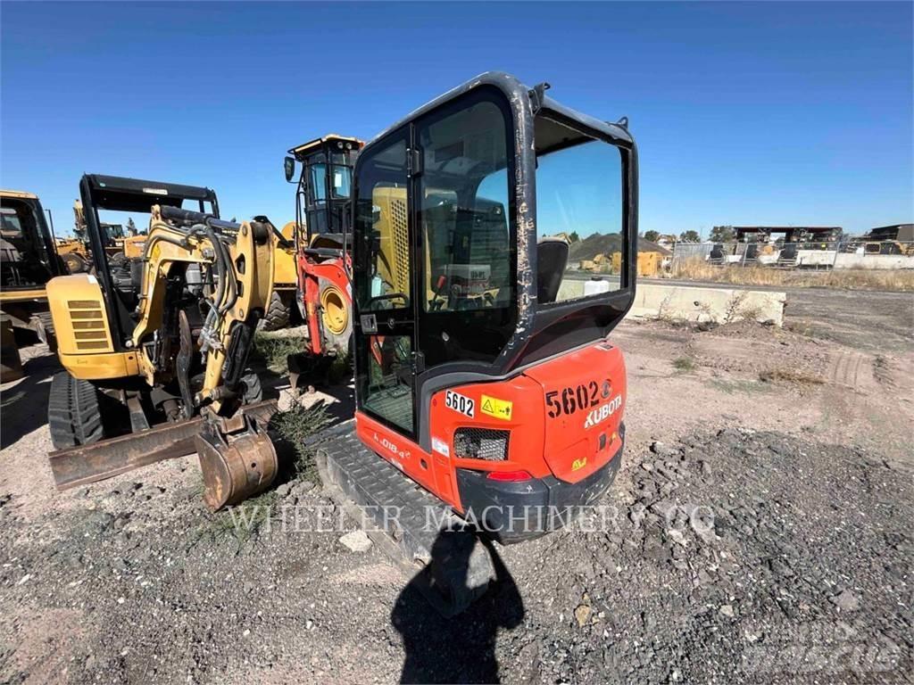 Kubota KX018-4 Vikšriniai ekskavatoriai