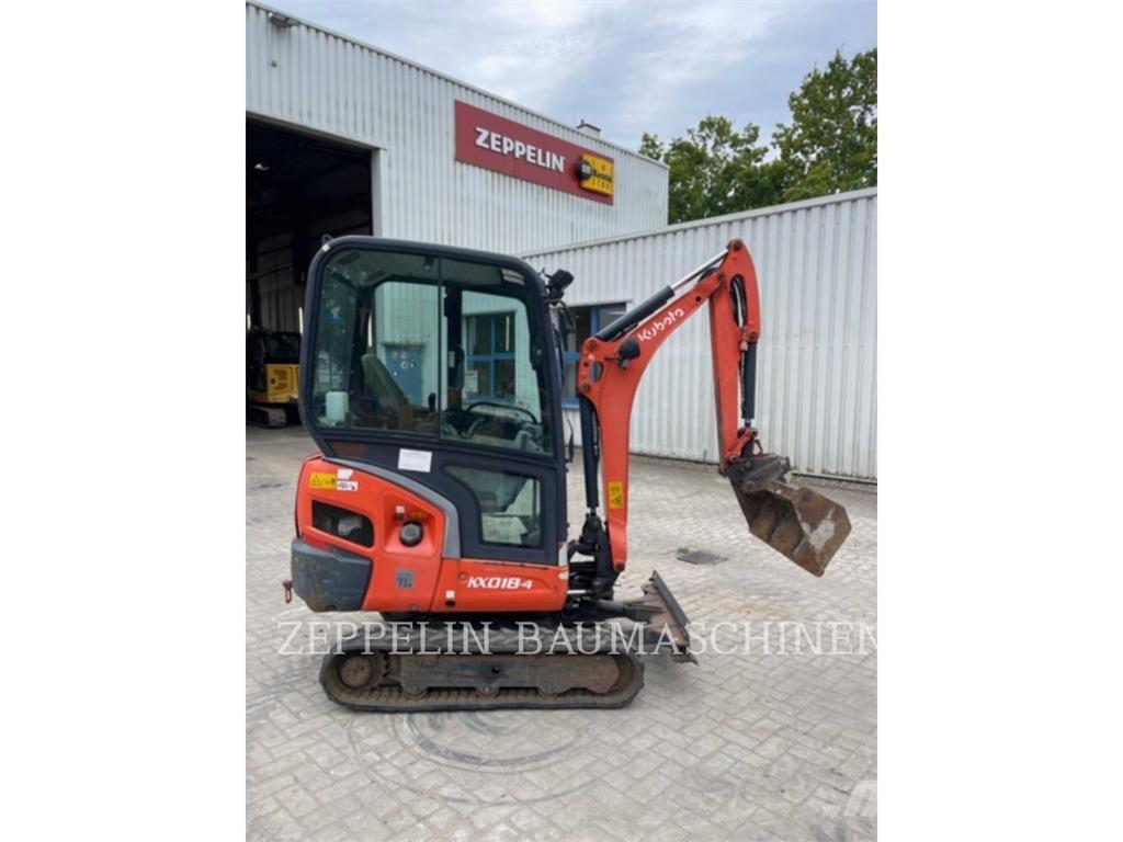 Kubota KX018-4 Vikšriniai ekskavatoriai